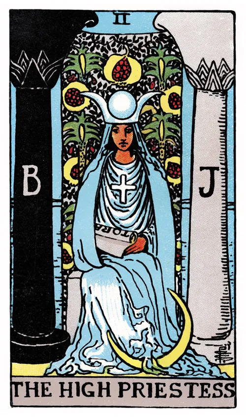 Ý nghĩa lá bài The High Priestess