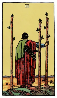 Ý nghĩa lá bài Three of Wands