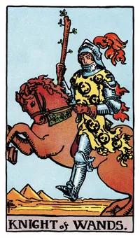 Ý nghĩa lá bài Knight of Wands