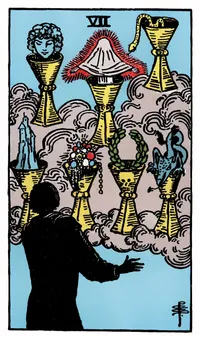 Ý nghĩa lá bài Seven of Cups