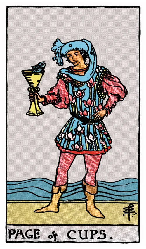 Ý nghĩa lá bài Page of Cups