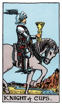 Ý nghĩa lá bài Knight of Cups