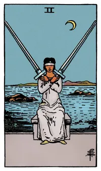 Ý nghĩa lá bài Two of Swords