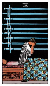 Ý nghĩa lá bài Nine of Swords