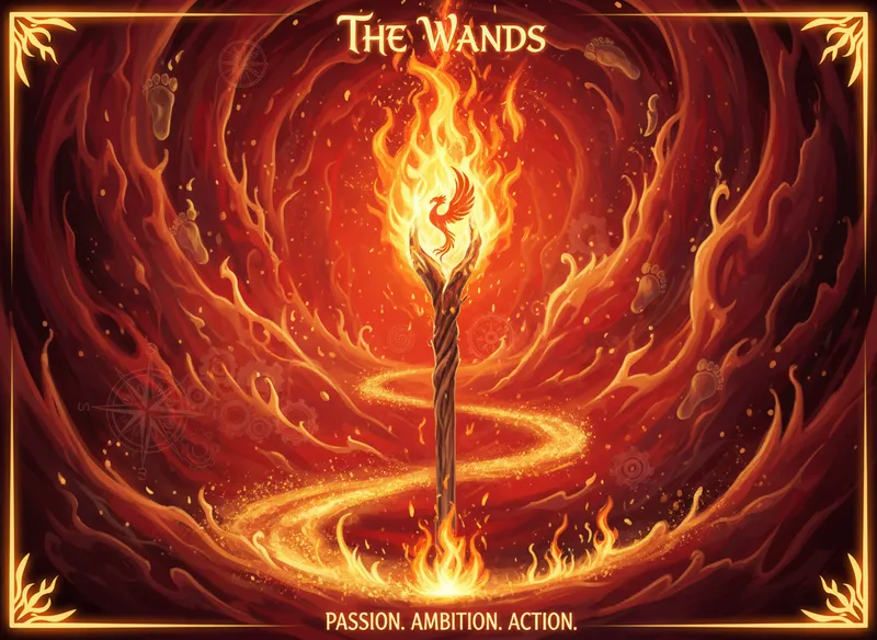 Bộ Wands trong Tarot: Khi đam mê biến thành hành động