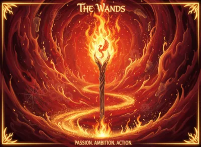 Bộ Wands trong Tarot: Khi đam mê biến thành hành động