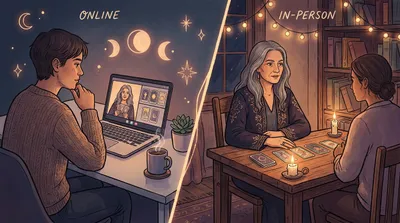 Khi nào nên xem tarot online, khi nào nên gặp reader trực tiếp?